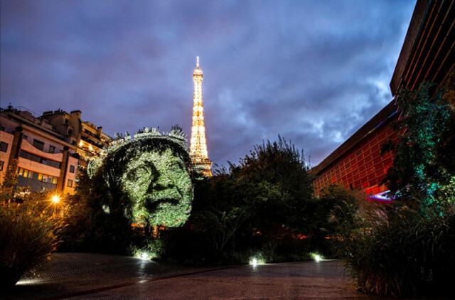 Crédit photo Goboservice - Projection lumineuse du photographe Philippe Echaroux Crédit photo Goboservice - Projection lumineuse du photographe Philippe Echaroux