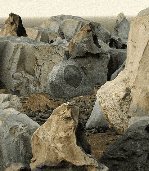 Enceintes imitations rochers pour vos espaces paysagers
