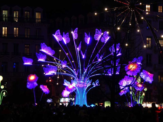 La ville de Lyon s'illumine chaque année pour la Fête des Lumières