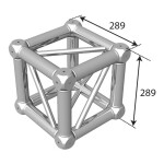 Acheter AGCUB290, Cube de jonction structure alu carrée 290mm - CONTESTAGE