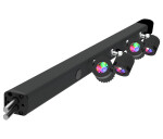 Acheter T4 - TÊTE 4 SPOTS ANTHRACITE LED RVB, Tête Projecteur LED Multi-spots Couleur RVB - INNLED
