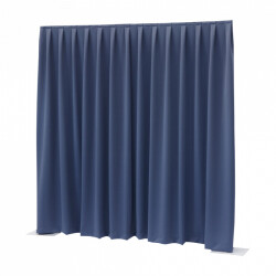 Acheter RIDEAU DIMOUT BLEU 3M30 X 4M (H), RIDEAU PENDRILLON PIPE AND DRAPE WENTEX