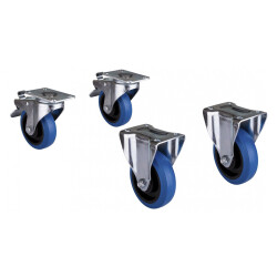 Acheter ATOM-WHEELS, KIT DE 4 ROULETTES CAISSON DE BASSE AUDIOPHONY