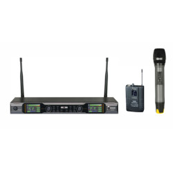 Acheter JS-WM18D/MIC/BP, SYSTÈME MICROS HF DOUBLE DIVERSITY SEGON PROFESSIONAL AUDIO