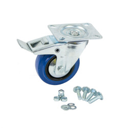 Acheter ROUE 100 BLEU AVEC FREIN, DURATRUSS