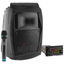 Acheter MA 808 PACK, PACK SONO PORTABLE 267W AVEC ÉMETTEUR HF MIPRO