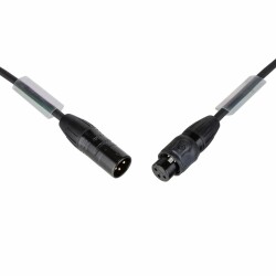 Acheter DMX-3PMF-10M, CORDON DMX 3P XLR IP65 10 M HILEC