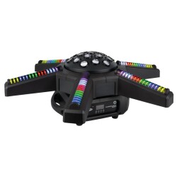 Acheter HURRICANE 320, EFFET LUMINEUX LED MOONFLOWER RGBW AVEC BRAS ROTATIFS SHOWTEC