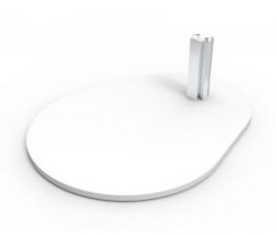 Acheter T4 EMBASE PLEINE BLANCHE, SOCLE DE STABILISATION POUR MÂT ECLAIRAGE NOMADE INNLED