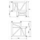 Acheter QUATRO39-A02 BLK, ANGLE DE STRUCTURE ALU CARRÉE CHARGE LOURDE CONTESTAGE au meilleur prix sur LEVENLY.com