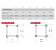 Acheter QUATRO 40125 B, POUTRE ALU CARRÉE NOIRE MOBIL TRUSS au meilleur prix sur LEVENLY.com