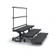 Acheter STAGING MOBILE 3 NIVEAUX DROIT MOQUETTE, ESTRADE CHORALE COMPACTE INTELLISTAGE au meilleur prix sur LEVENLY.com