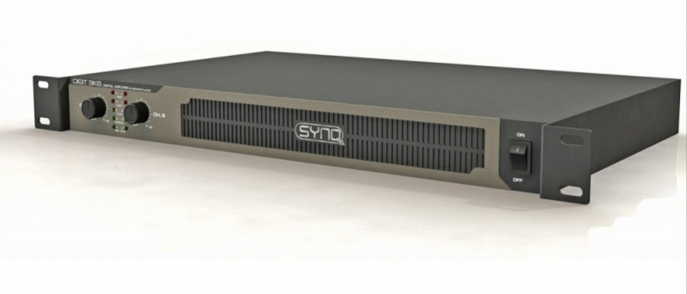 Synq SE-1800 : Ampli sono puissance 2x 600w rms / 8 ohms