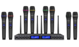 Système jusqu'à 8 Micros Mains HF
